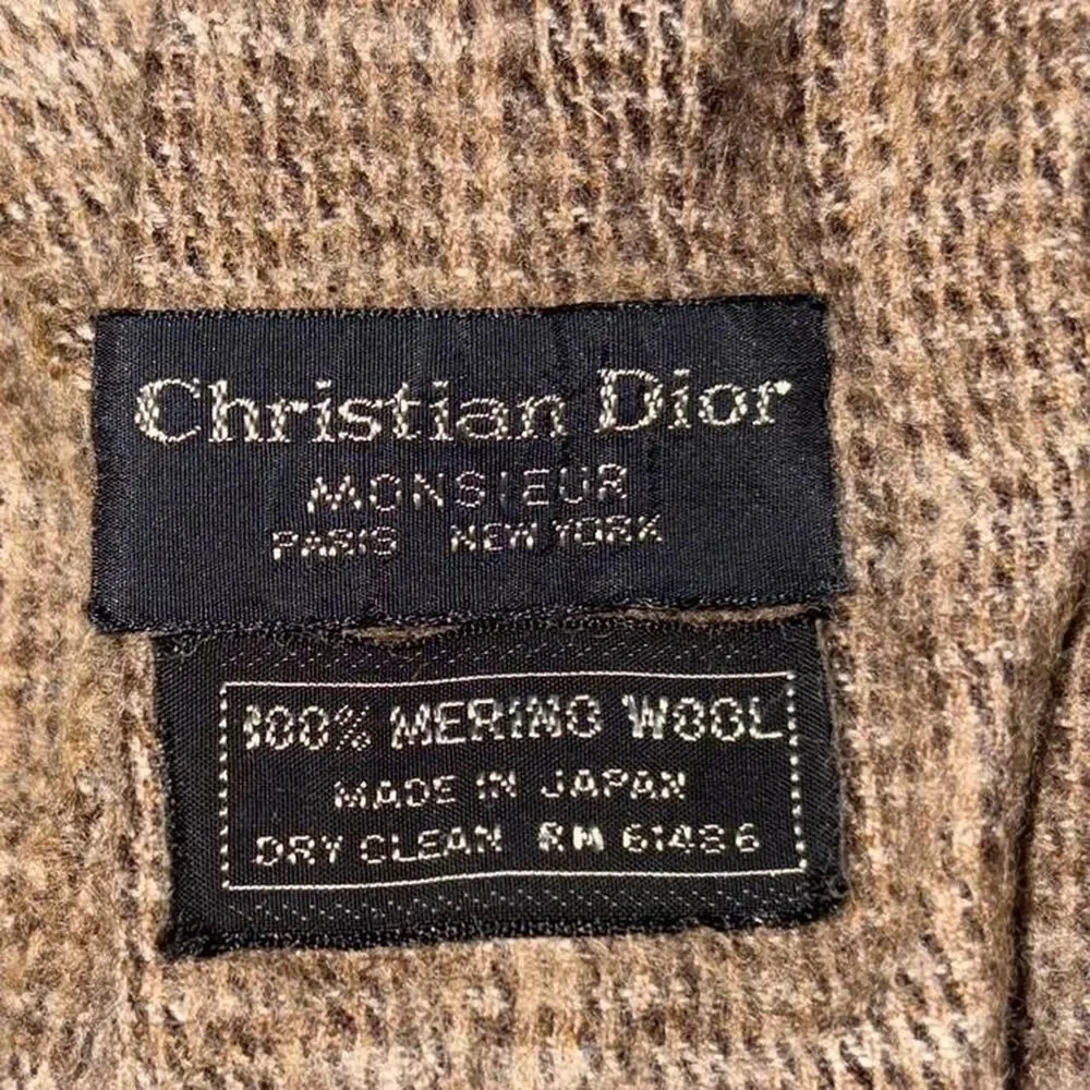 Christian Dior | Knit Wool Scarf